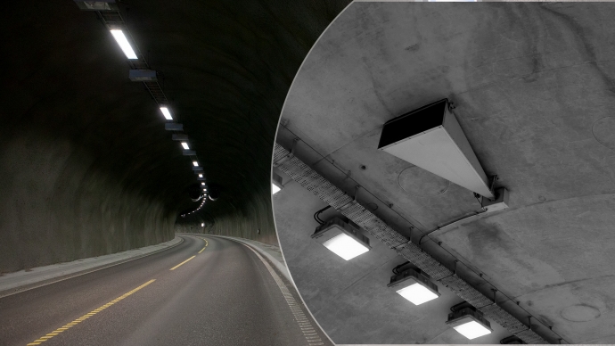 Public Address System In bidirectional tunnels